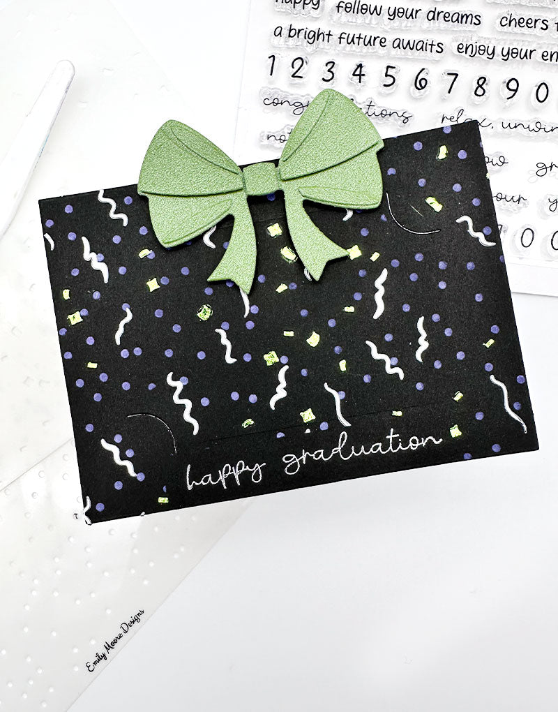 Confetti Layered Stencil