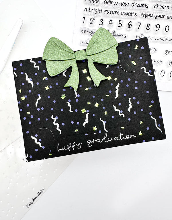 Confetti Layered Stencil