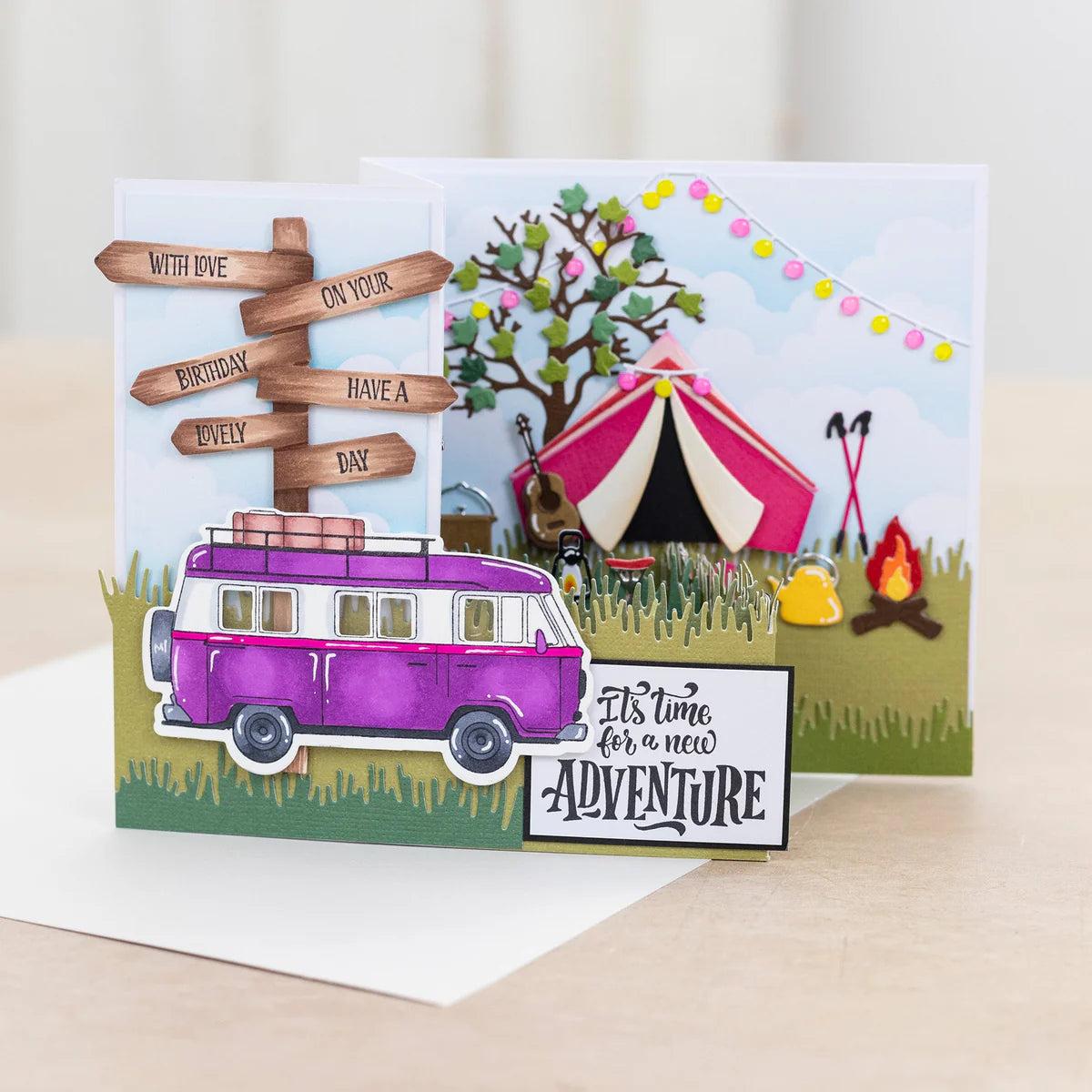 Wander Lust Stamp + Die Set | The Great Outdoors