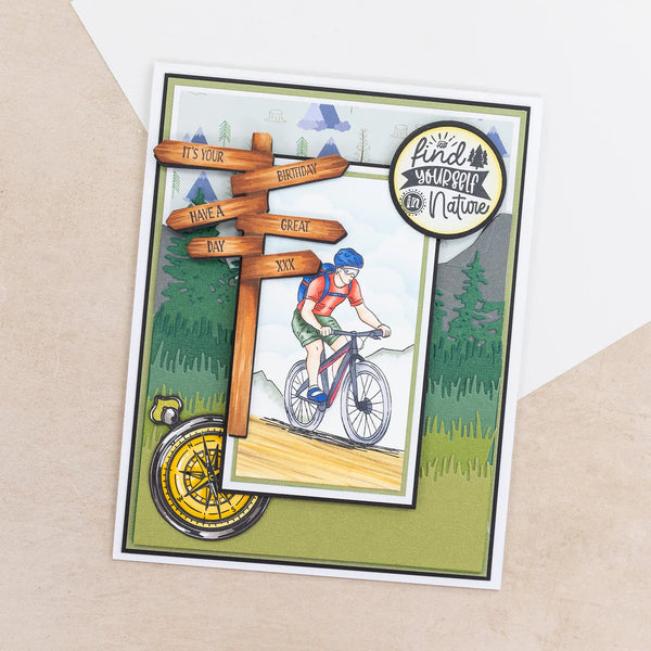 Wander Lust Stamp + Die Set | The Great Outdoors