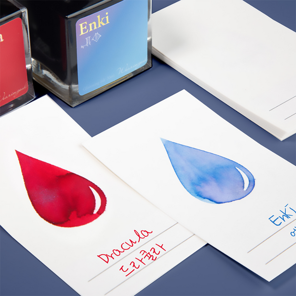 Ink Drop Color Swatch Cards