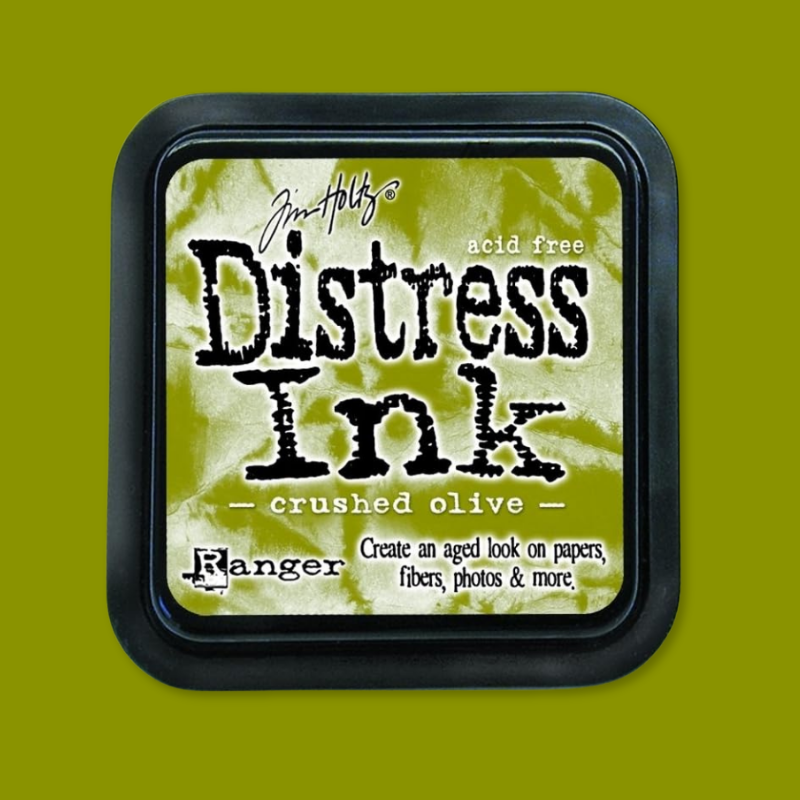 #26 Crushed Olive Distress Ink Pad