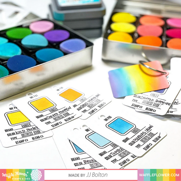 Ink Pad Swatching Stamp Set