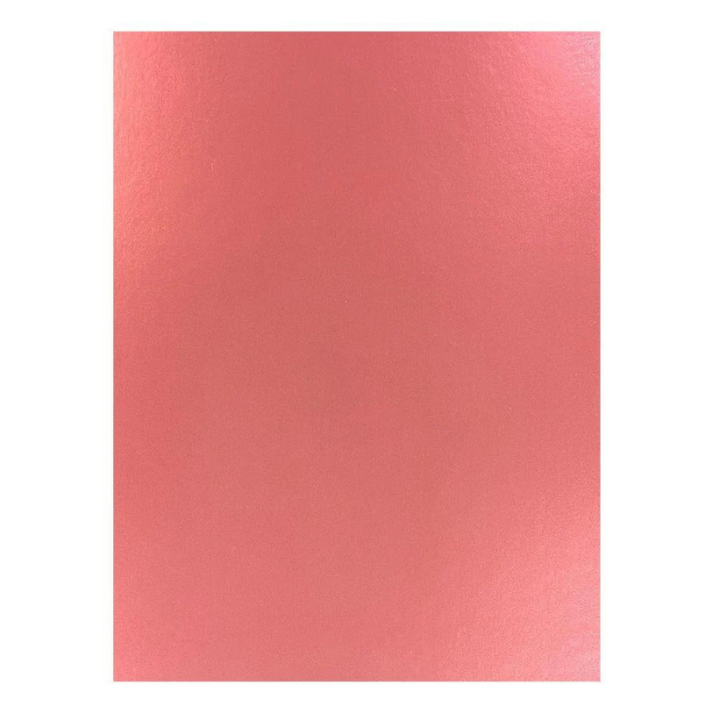 Italian Rose High Gloss Mirror Cardstock | 8.5x11 {5pk}