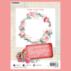 Clear Stamps Flower Circle Frame Clear Stamp | Jenine's Mindful Art
