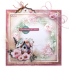 Clear Stamps Flower Circle Frame Clear Stamp | Jenine's Mindful Art