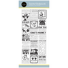 Newsprint, Days Gone By Clear Stamp Set