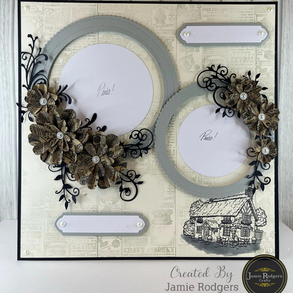 Newsprint, Days Gone By Clear Stamp Set
