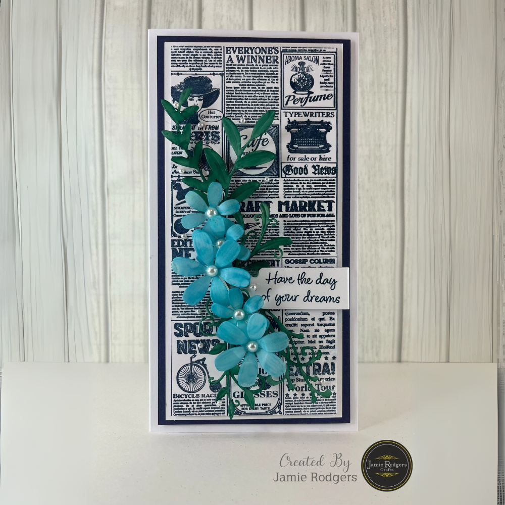 Newsprint, Days Gone By Clear Stamp Set