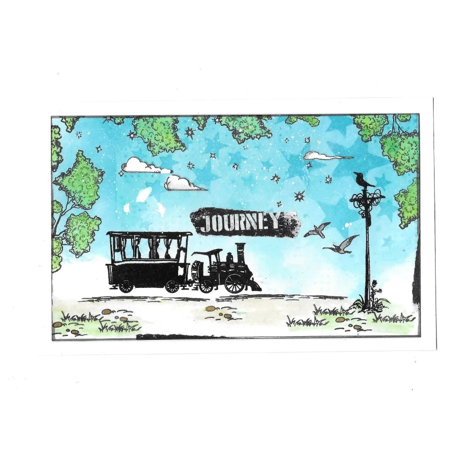 Sugar Delights A5 Clear Stamp Set No. 1045