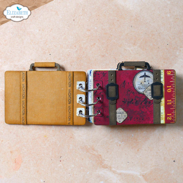 Suitcase Album Stamp + Die Kit