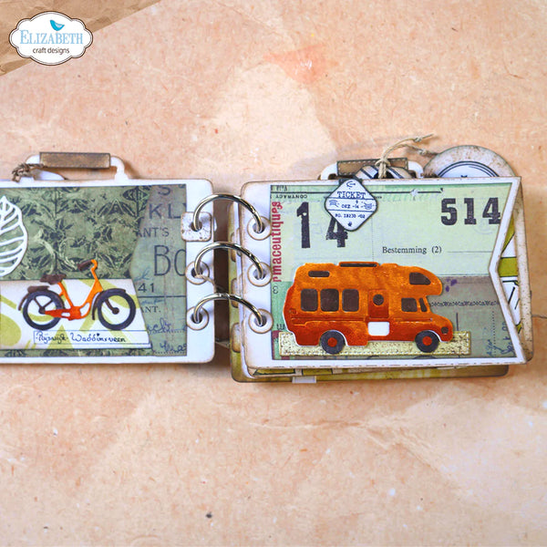Suitcase Album Stamp + Die Kit