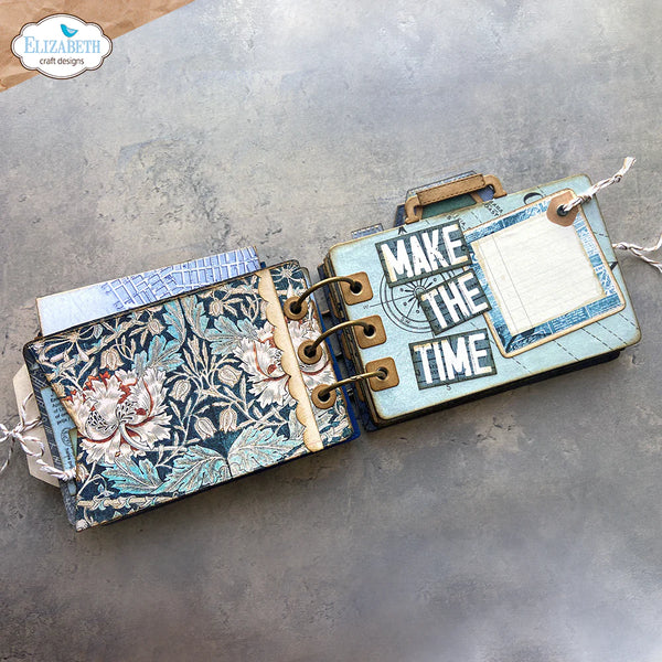 Suitcase Album Stamp + Die Kit