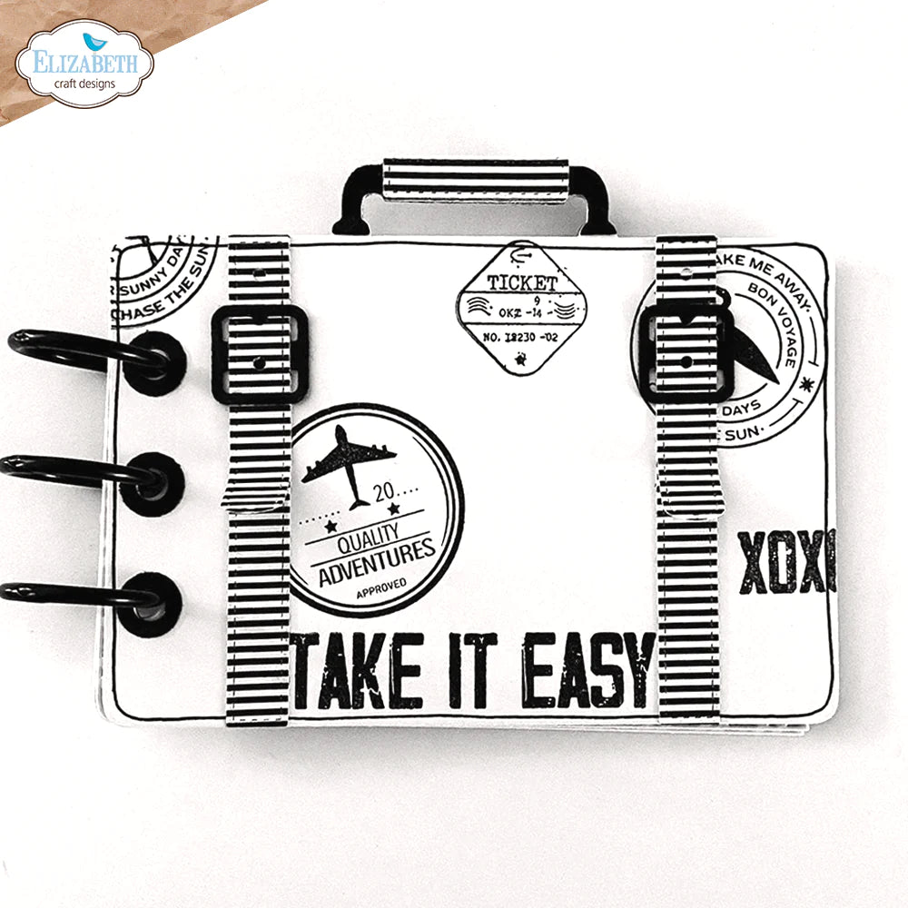 Suitcase Album Stamp + Die Kit