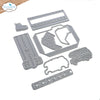 Suitcase Album Stamp + Die Kit