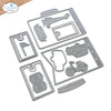 Suitcase Album Stamp + Die Kit