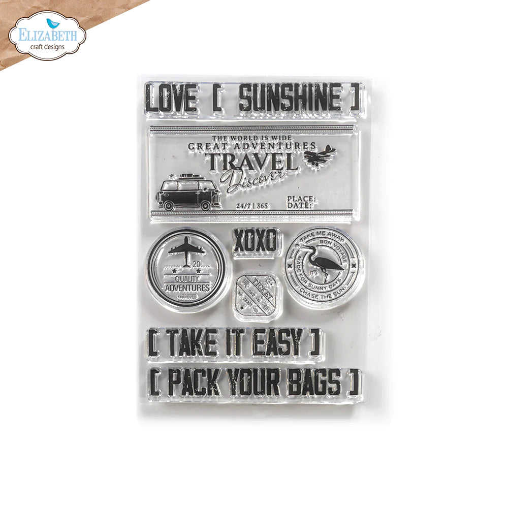 Suitcase Album Stamp + Die Kit