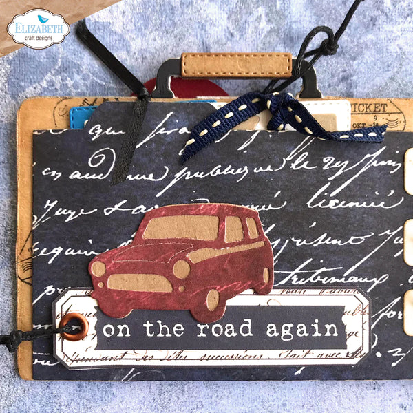 Suitcase Album Stamp + Die Kit