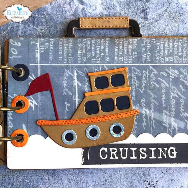 Suitcase Album Stamp + Die Kit
