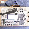 Suitcase Album Stamp + Die Kit