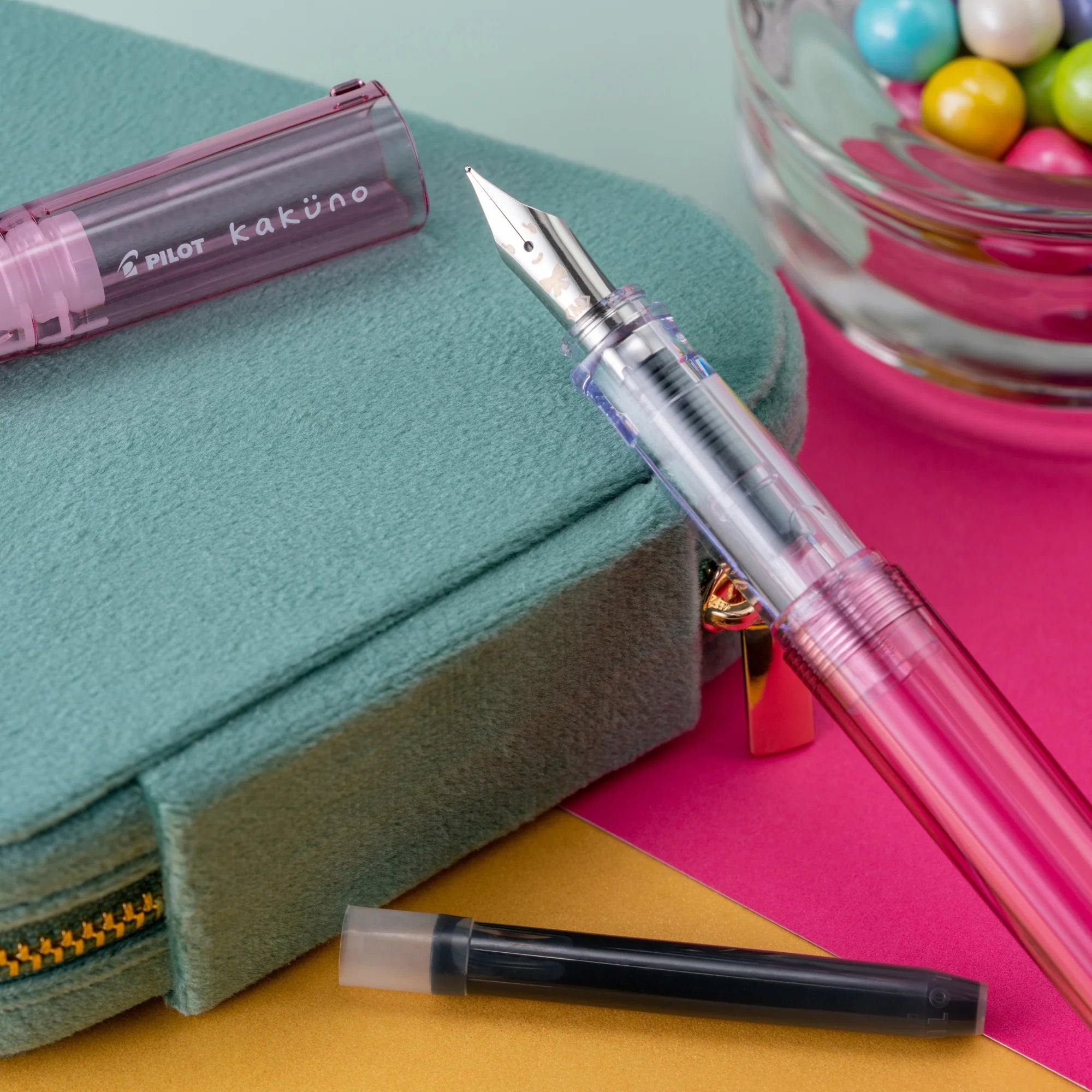 Kakuno Translucent Fountain Pens | Fine