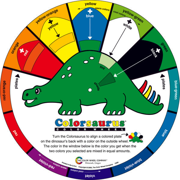 Color Wheel | Colorsaurus for Kids