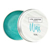 Teal Metallic Wax Tin