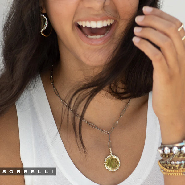 Collier pendentif Luvie | Collections de métaux mixtes