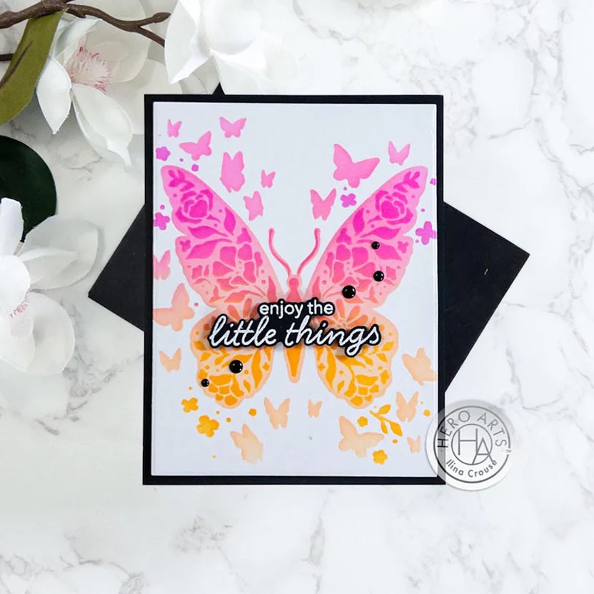 Butterflies Layering Stencil | Crafter's Home Exclusive