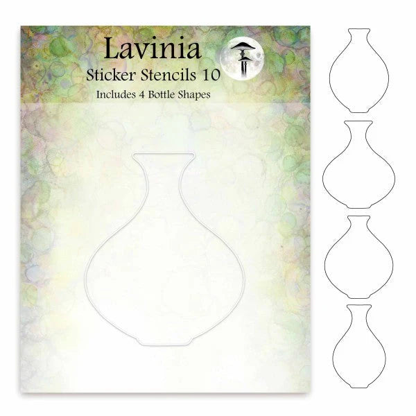 Bottles Sticker Stencils No. 10