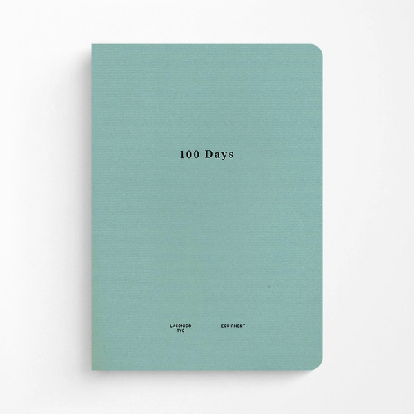 100 Days A5 Laconic Style Notebook