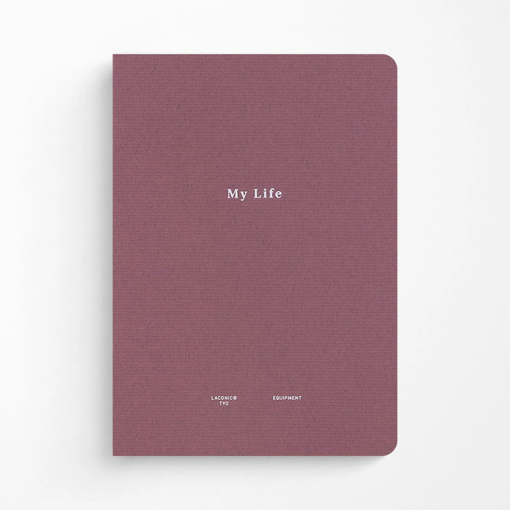 My Life A5 Laconic Style Notebook