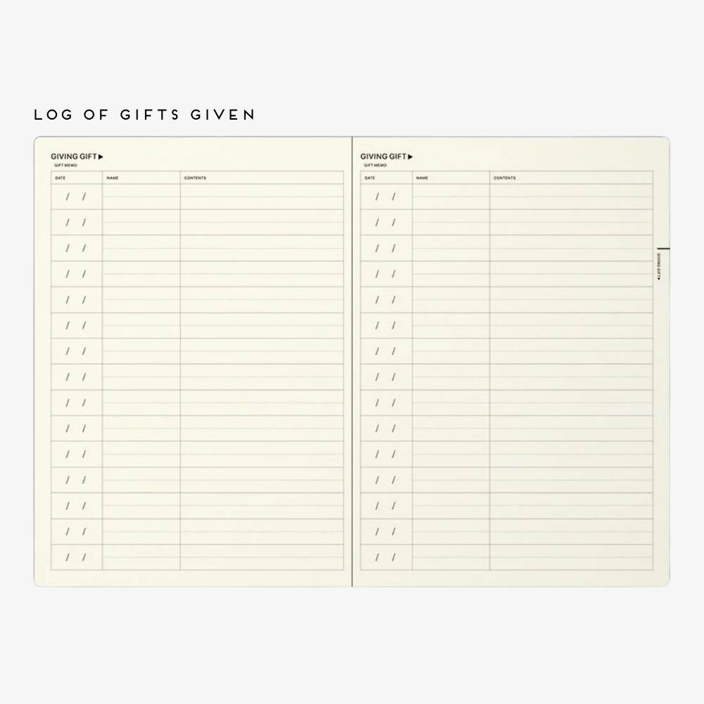 My Life A5 Laconic Style Notebook