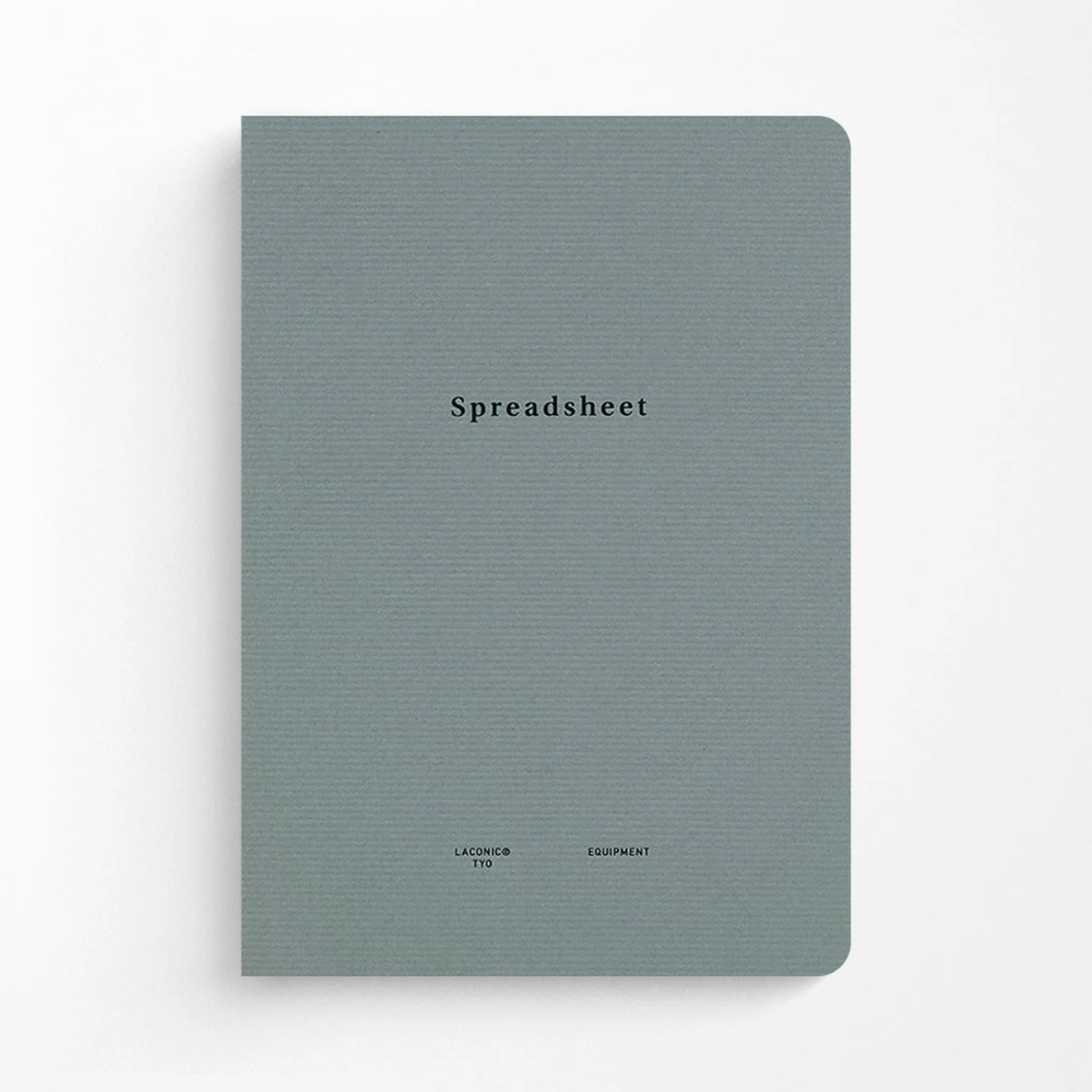 Spreadsheet A5 Laconic Style Notebook