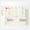 Weekly Calendar A5 Laconic Style Notebook