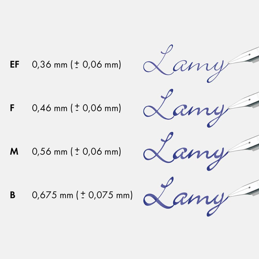 Lamy Z50 Nibs {Black}