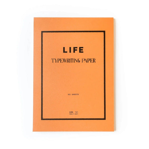 Life A4 Typewriting Paper Pad