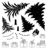 Trees + Trinkets Framelits Die + Stamp Set | 49 & Market