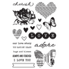 Love Story Clear Stamps {clearance}