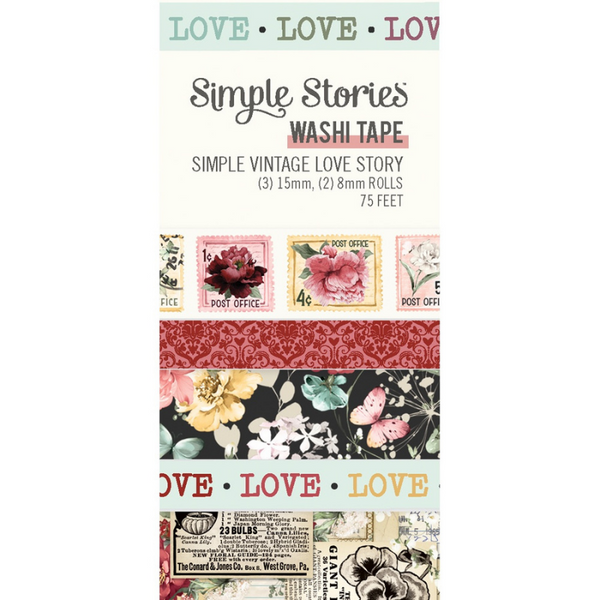 Love Story Washi Tape