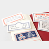 {back soon!} Love & Trip Message Card Insert | Regular Size