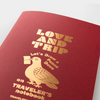 {back soon!} Love & Trip Message Card Insert | Regular Size