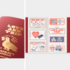 {back soon!} Love & Trip Message Card Insert | Regular Size