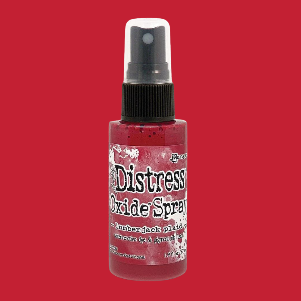 #11 Lumberjack Plaid Distress Oxide Spray