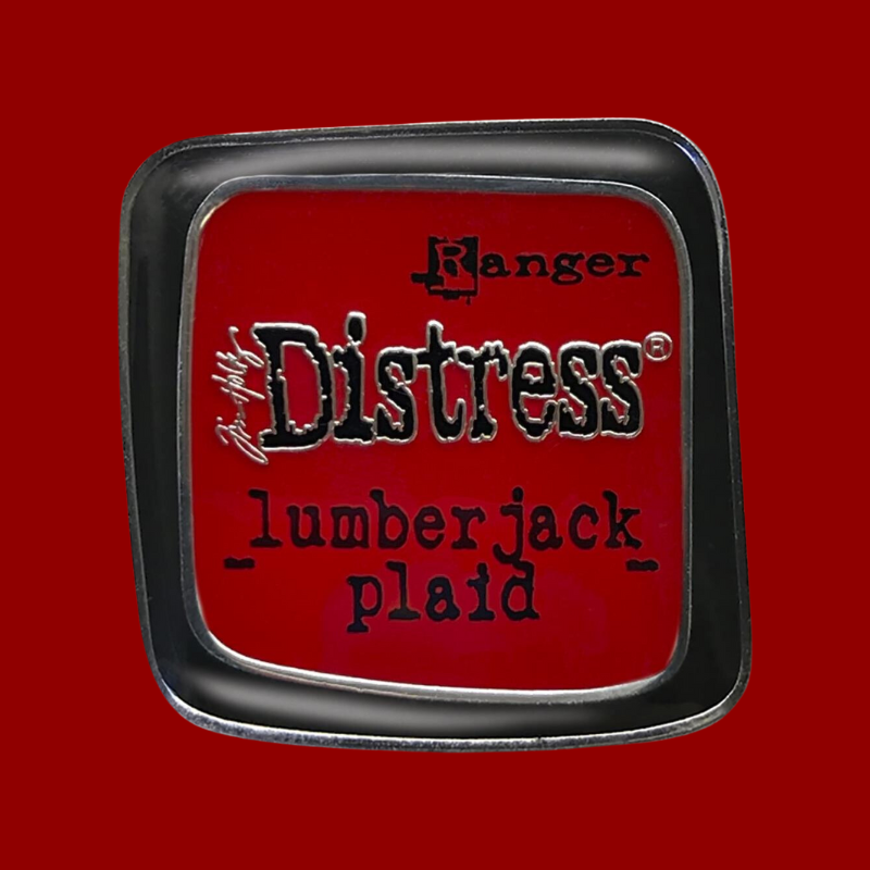 #11 Lumberjack Plaid Collector's Distress Enamel Pin