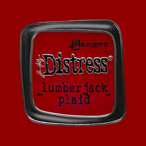 #11 Lumberjack Plaid Collector's Distress Enamel Pin