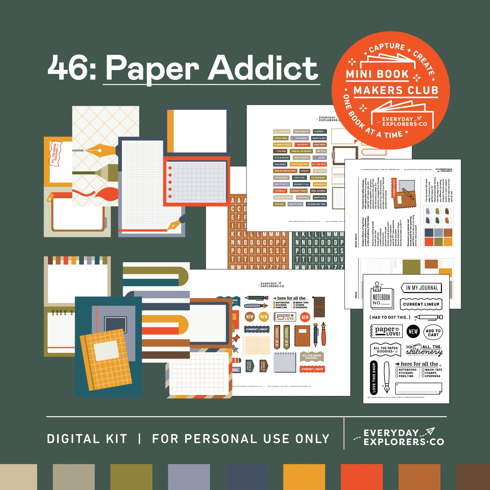 Mini Book Makers Club 46: January 2025 | Paper Addict