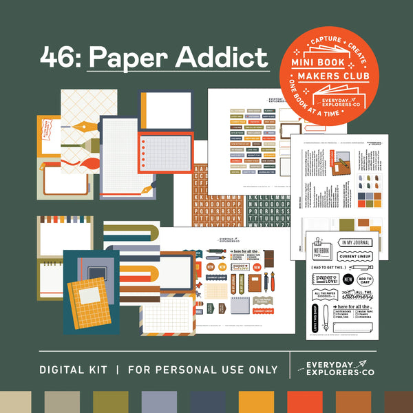 Mini Book Makers Club 46: January 2025 | Paper Addict