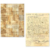 Vintage Manuscript A5 Tissue Paper 24pk