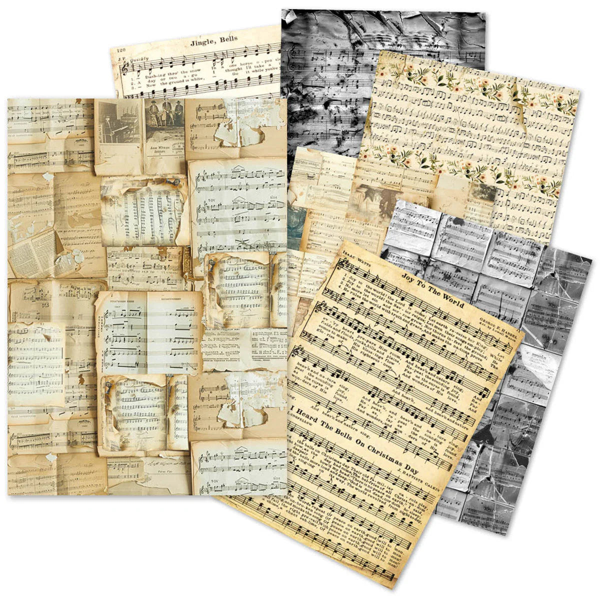 Sheet Music A5 Tissue Paper 24pk